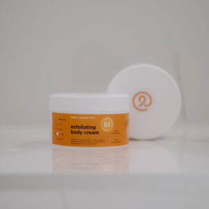 two cosmetics Telový krém EXFOLIATING BODY CREAM s AHA kyselinami a niacínamidom 200ml